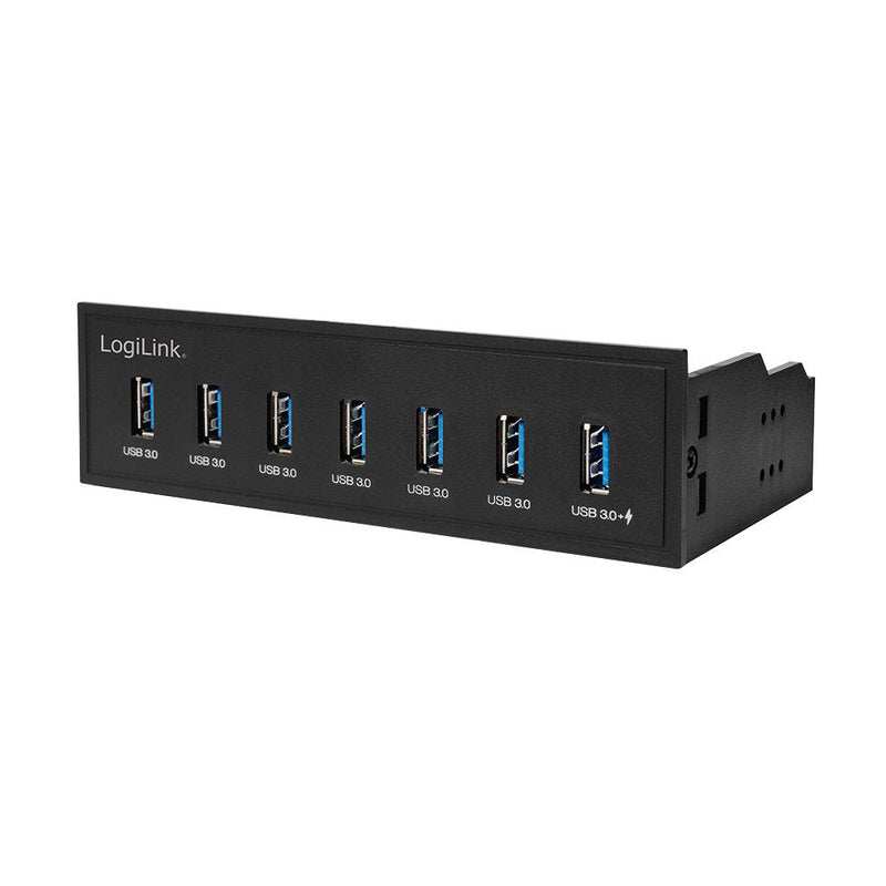 Logilink USB Hub 3.0, 7 Ports 5,25 Internal