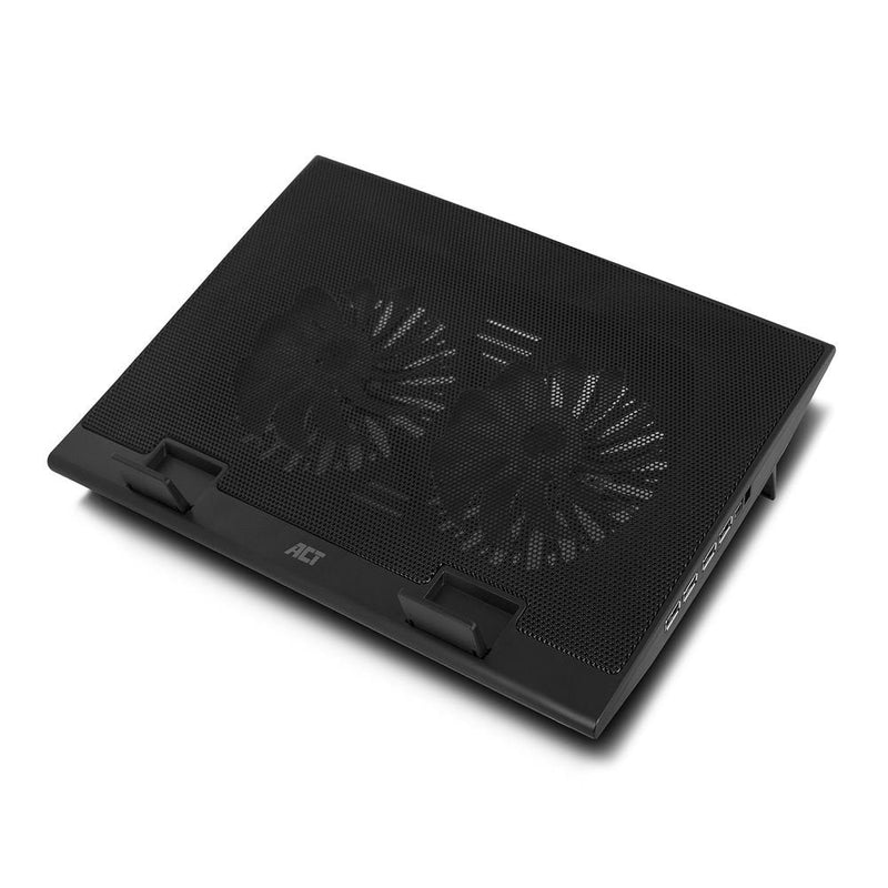 Laptop Stand, With Fan, 2 Positions Height Adjustable, 4-PORT Hub