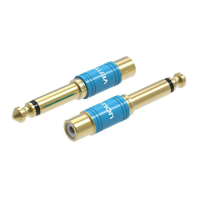 Vention Adapter Jack VDD-C03 Rca Female Jack 6.5 Male Blue — image 1