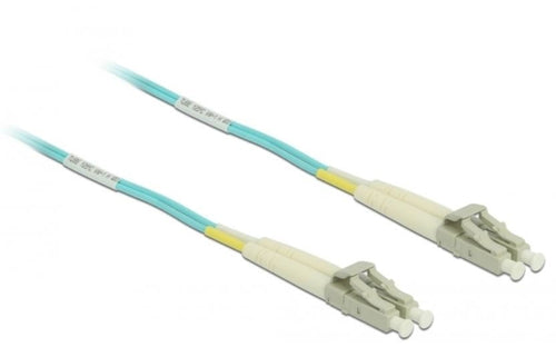 Delock Cable Fibre Optic Lc a Lc Multimode OM3 0,5M — image 1