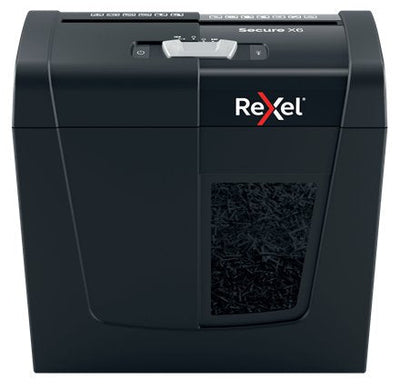 Rexel Secure X6 Paper Shredder Paper Corte Particulas - Destruye Up To 6 Hojas - 10L — image 1
