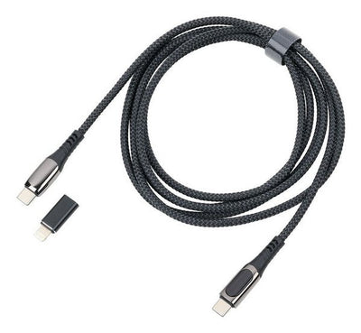 Troika Cable CBL20/Bk USB 2M USB C USB C/Lightning Black — image 1
