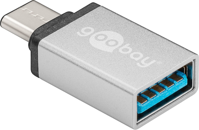 Goobay 56620 Adapter USB Cable C USB a Silver