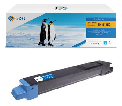 G&g Toner Compatible With Kyocera TK-8115C 1T02P3CNL0 — image 1