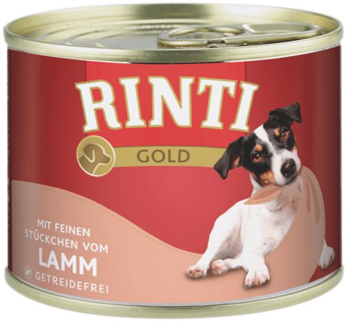 Rinti Gold Lamb - Comida Húmeda Perros - 185G