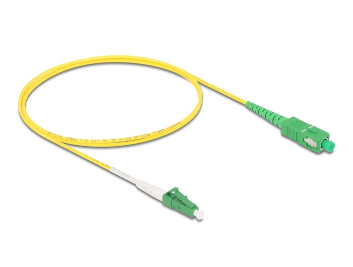 Delock Cable Fibre Optic Lc-apc a Sc-apc Simplex Singlemode OS2 1M