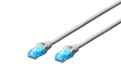 Digitus 15M CAT.5E U-UTP Network Cable U/UTP (UTP) Grey — image 1