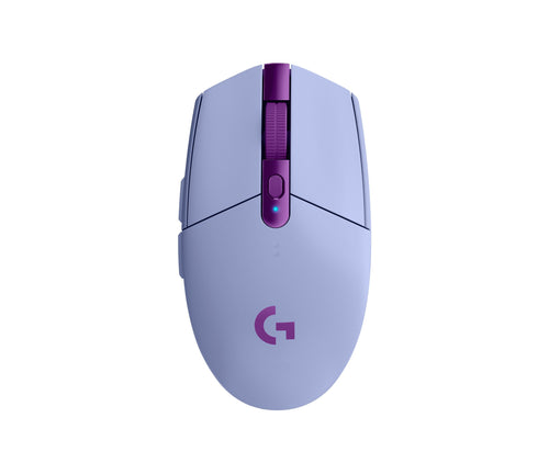 Logitech Mouse G G305 Óptico 6 Buttons Wireless 2.4GHZ Receptor Wireless USB Lila — image 1
