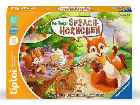 Ravensburger Tiptoi Ardillas Que Hablan Ágilmente, Set Of Desk 00203 — image 1