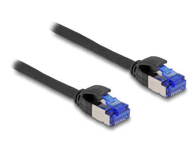 Delock 80229 Network Cable RJ45 CAT.6A S/FTP Slim 3M Black — image 1