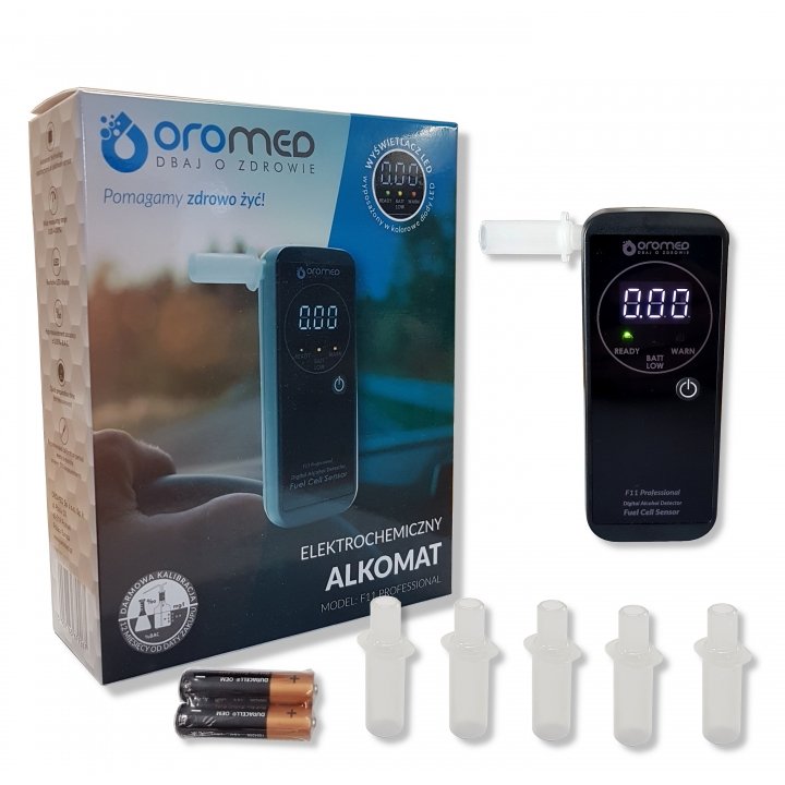 Oromed Alcoholímetro Alkomat F11 Prefessional
