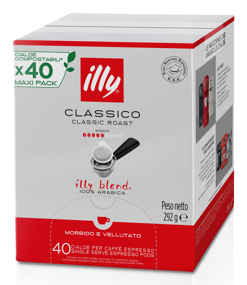 Illy Classico Dosis Café Tueste Medio 40 Pieces