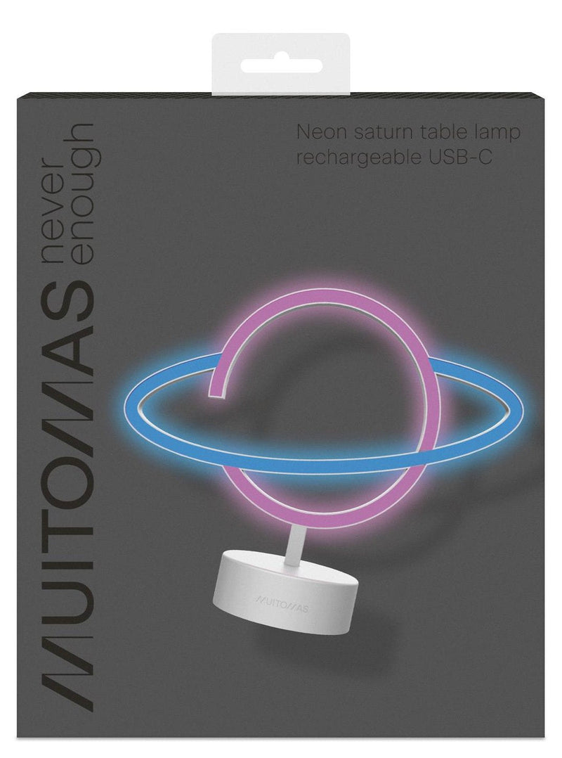 Neon Table Lamp Type-c Saturn