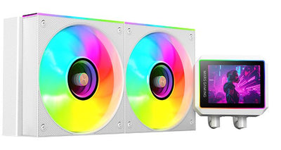 Mars Gaming Refrigeracion Liquida CPU ARGB Ml-vision Ii 240 White MLVISIONII240W — image 1