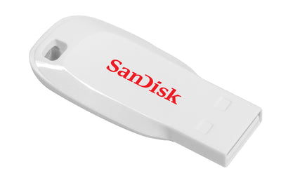 SanDisk USB Flash Drive 16GB Cruzer Blade, USB 2.0,BLANCO — image 1