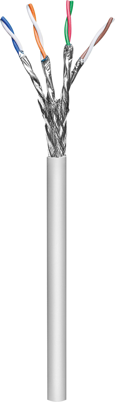 Goobay 96093 Network Cable Grey 50M CAT.6A S/FTP (s-STP) — image 1