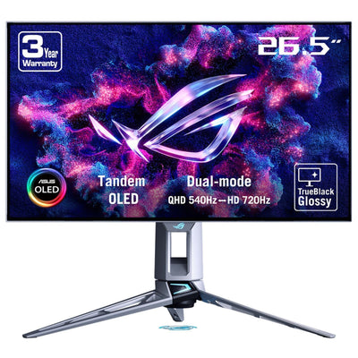 Monitor 26.5 Cala PG27AQWP-W OLED 540HZ 0.02 HDMI DP — image 1