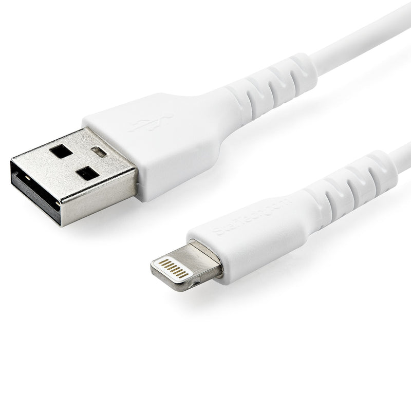 Cable 1M USB a Lightning Cabl Certificado Mfi Apple White