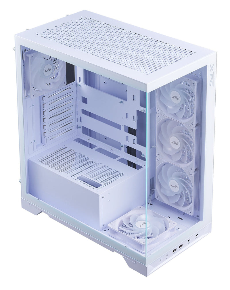 Box Gaming Xpg Invader X ATX 1x USB-C 2XUSB2 Without Power Supply White