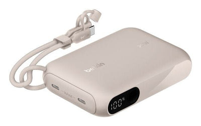 Belkin Powerbank With Display 20W 10.000MAH USB-C Sand BPB027HQSD — image 1