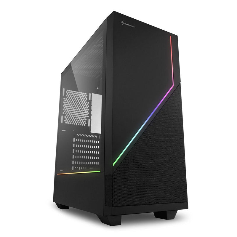 Sharkoon Box ATX RGB Flow 2XUSB3.0 Without Power Supply