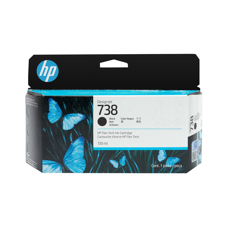 HP Ink 498N4A Black Genuine - 738