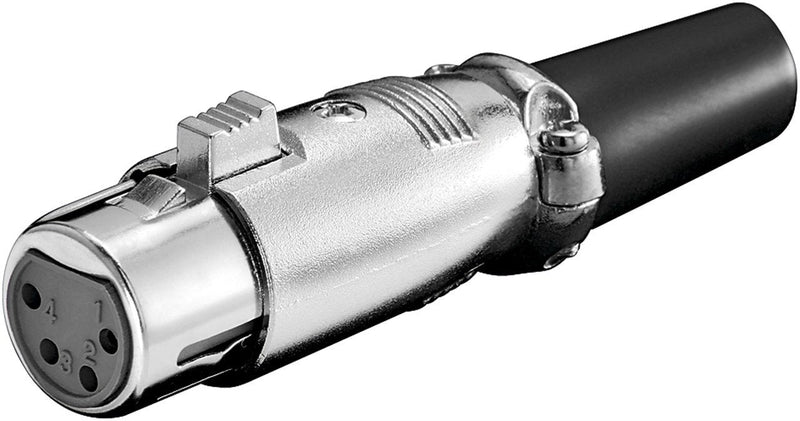 Goobay Acoplador Microphone 4 Pines 11960