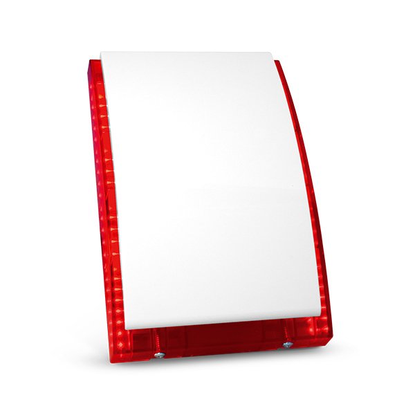 Satel SP-4003 R Siren With Cable Indoor Outdoor Red White