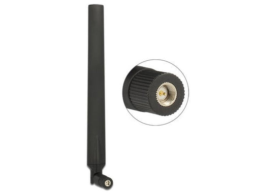 Delock 88976 Antenna LTE Male Sma 0 - 4 dBi Omnidirectional Giratoria With Unión Inclinación Black — image 1