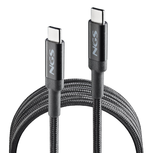 Ngs USB Cable 2.0 Type-c Knot USB Type-c Male USB Type-c Male Up To 65W 480Mbps 3M Black — image 1