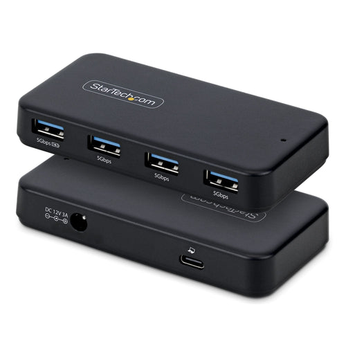 StarTech.com 4-PORT USB-A Hub 5Gbps Eigenstromversorgung 2-IN-1 USB-C & USB-A Hostcable 1X Bc 1.2 Ladeport Inc — image 1