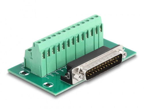 D-sub 25 Pin Connector Male a Terminalblock Carril Din — image 1