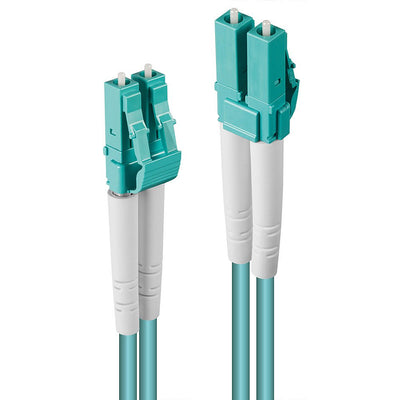 Lindy 50M OM3 Lc/Lc Cable Fibre Optic Blue — image 1