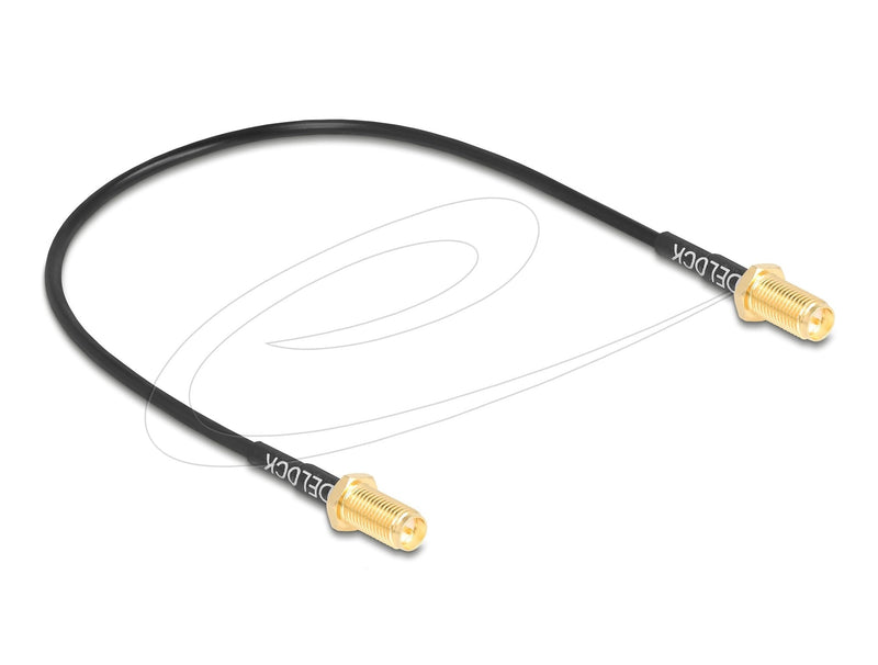Delock Cable Antenna Rp-sma Connector Female Assembly a Rp-sma Connector Female Assembly RG-174 32CM
