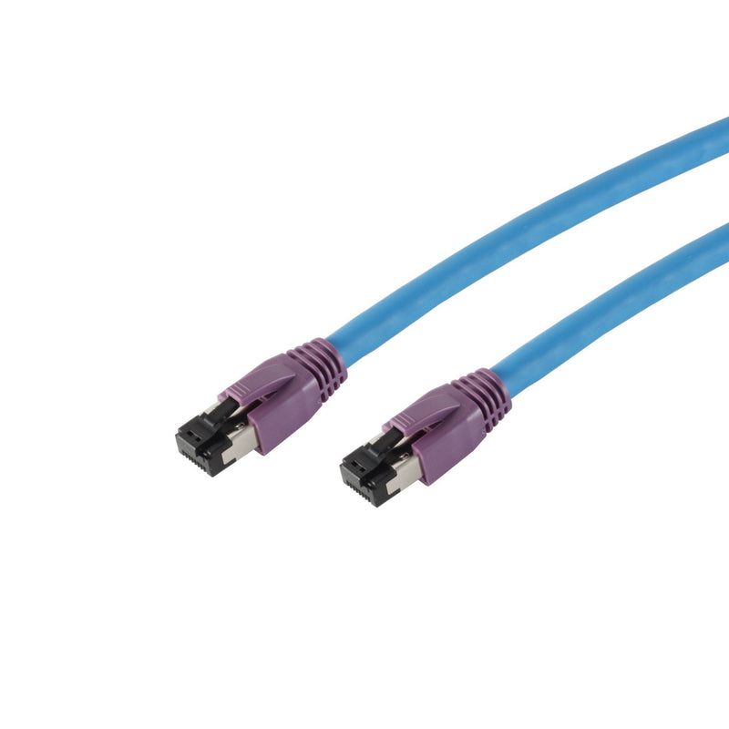 S-conn 08-40031 Network Cable Blue 2M CAT.8 S/FTP (s-STP)