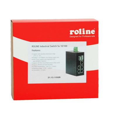 Roline Industrie Switch 5X RJ-45 Unmanaged — image 1