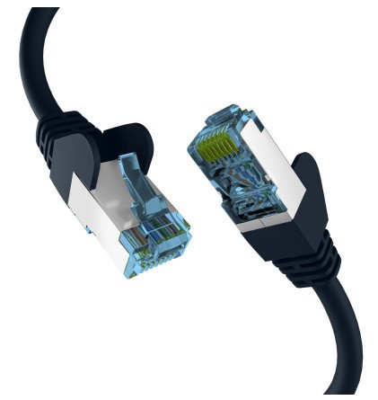 Efb RJ45 Network Cable With CAT.7 Rohcable Black 5M