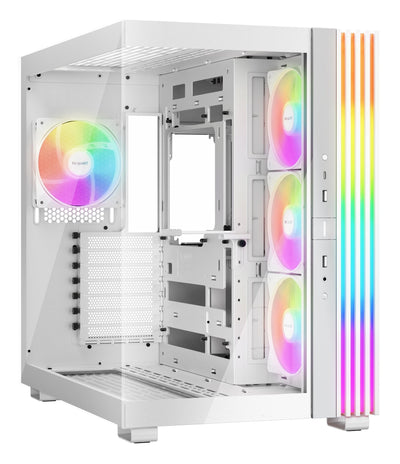 PC Case Be Quiet! Light Base 600 Lx, Tower White Glass Tempered X 2 BGW68 — image 1