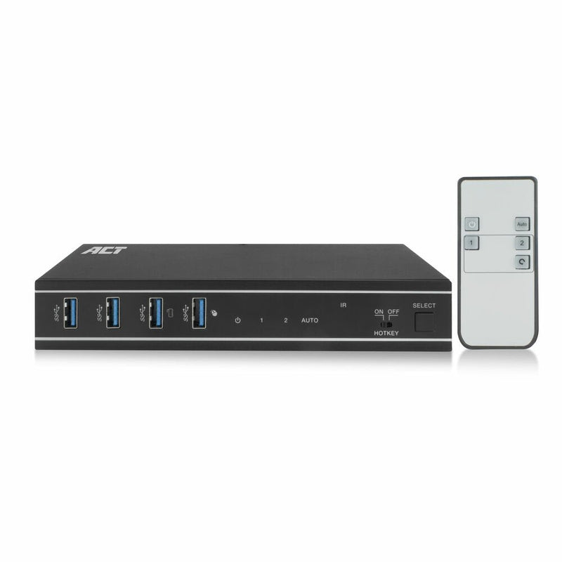 2-PORT HDMI 4K@60HZ KVM Switch, USB 3.2 GEN1 (USB 3.0)