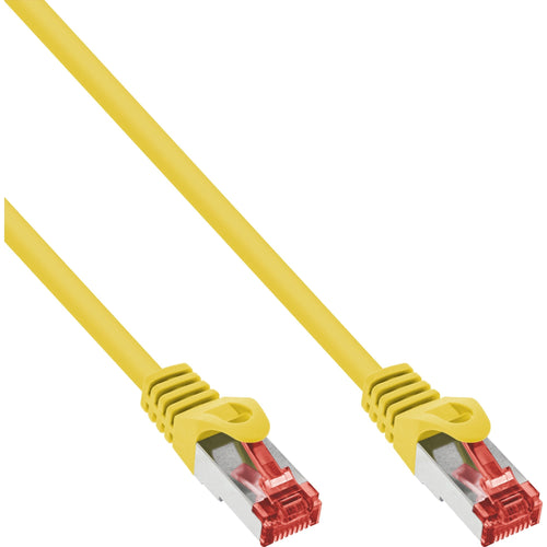 Inline® Network Cable S/FTP Pimf CAT.6 250MHZ Cobre Halogen Free Yellow 7.5M — image 1