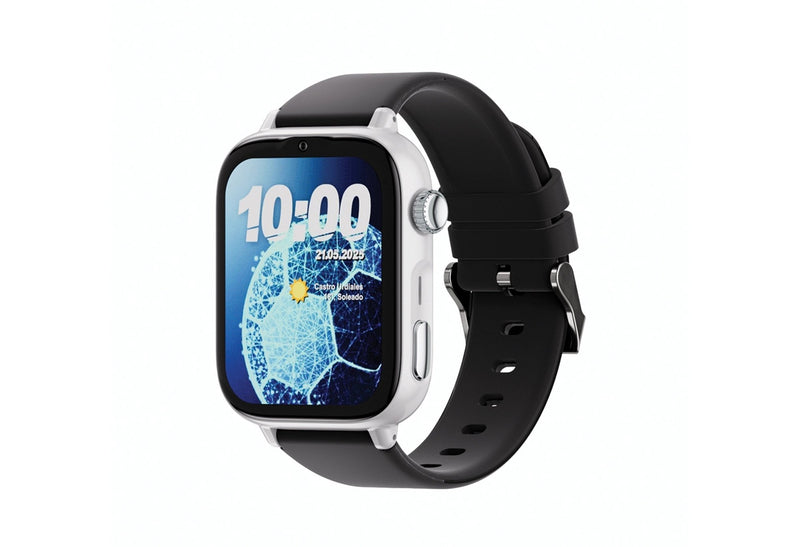 Savefamily Watch Smart Kids Savewatch Plus 2 - Screen Amoled - Housing White - Strap Silicone Black