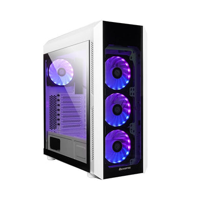 Chieftec PC Case GL-03W-OP Scorpion 3 White GL-03W-OP — image 1