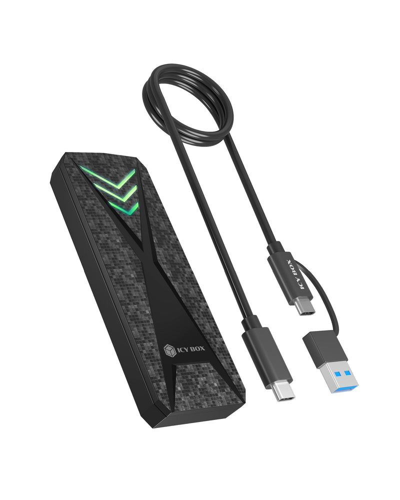 Icy Box Spade Case 1805 Black 61189