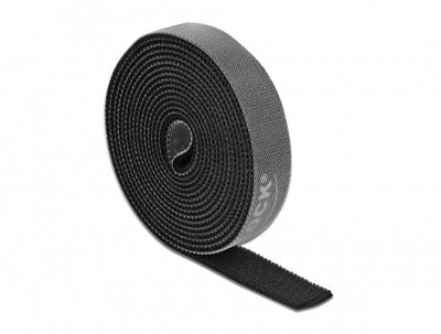 Delock Tape Velcro Roll L 2M X B 15MM Black — image 1