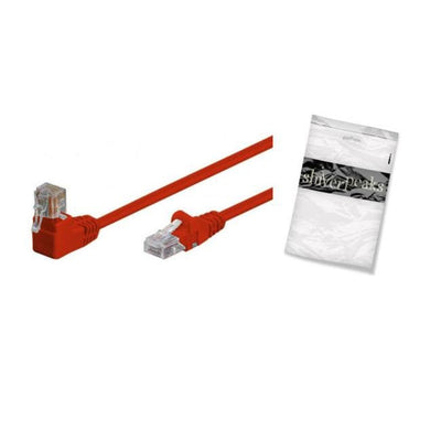 Shiverpeaks Network Cable CAT.6 S/FTP Pimf Winkel-recto Red 1,0M — image 1