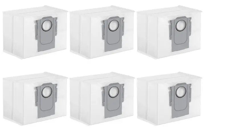 Roborock Vacuum Cleaner Accessory Disposable Dust Bag 6PCS White For OC0/Q70+/Q70 Max./OC5/Q75+/Q75 Max./Q55+/