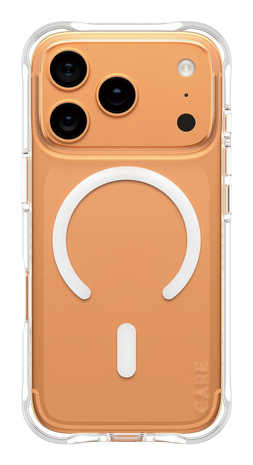 Panzerglass Care™ By ® Samba Case Transparent W. White Magsafe Iphone 17 Pro Case For Apple - Iphone 17 Pro Tr — image 1