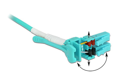Delock Cable Fibre Optic Lc Multimode OM3 Uniboot 5M — image 1