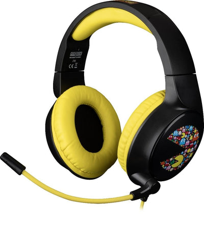 Headphones Konix Pacman USB Type a Black Yellow — image 1