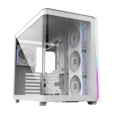 Fsp M580 Plus, Box Tower White Glass Tempered POC0000249 — image 1